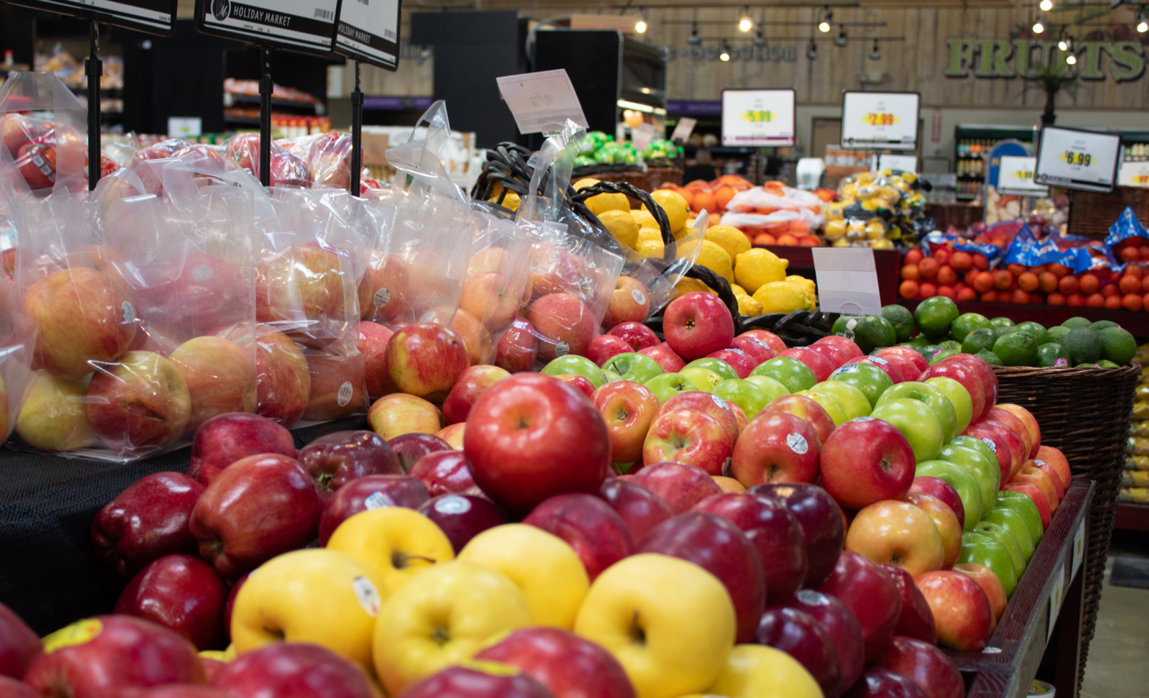 Produce Items Picked Fresh