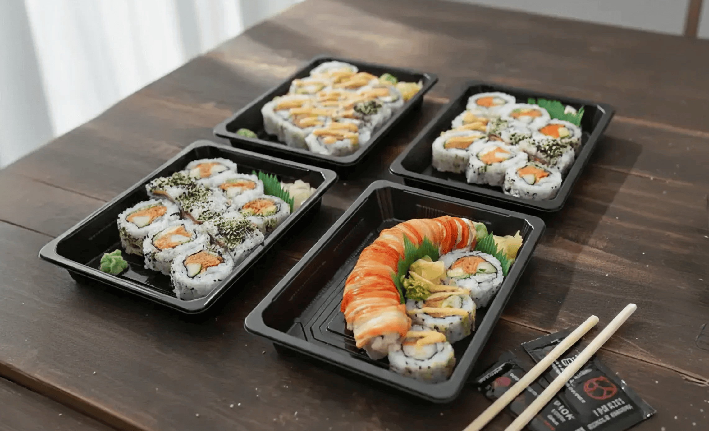 Tuna poke bowls, chicken teriyaki bows, sushi-ritos & More