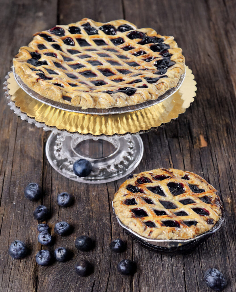 blueberry pie