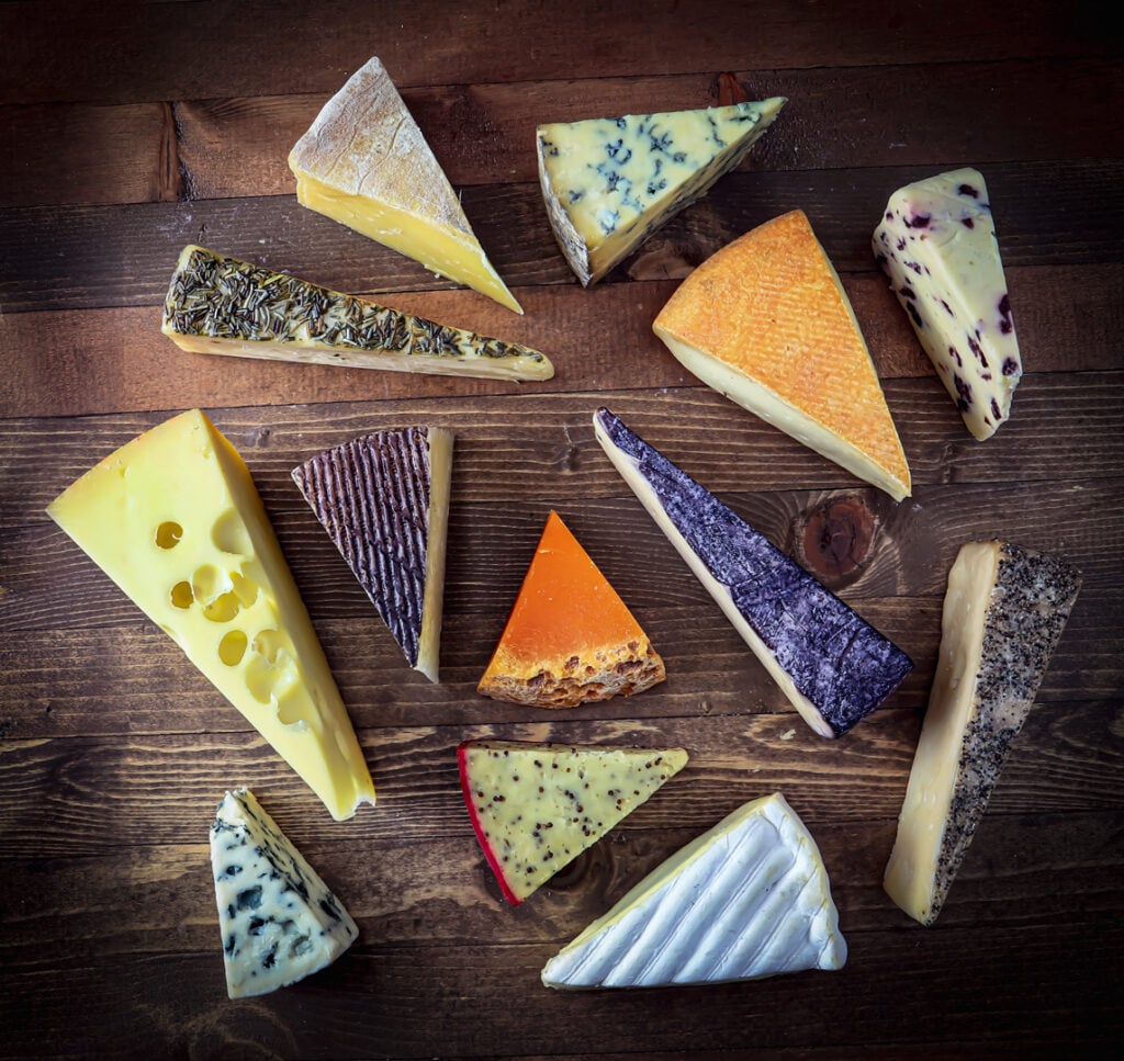 cheese wedges